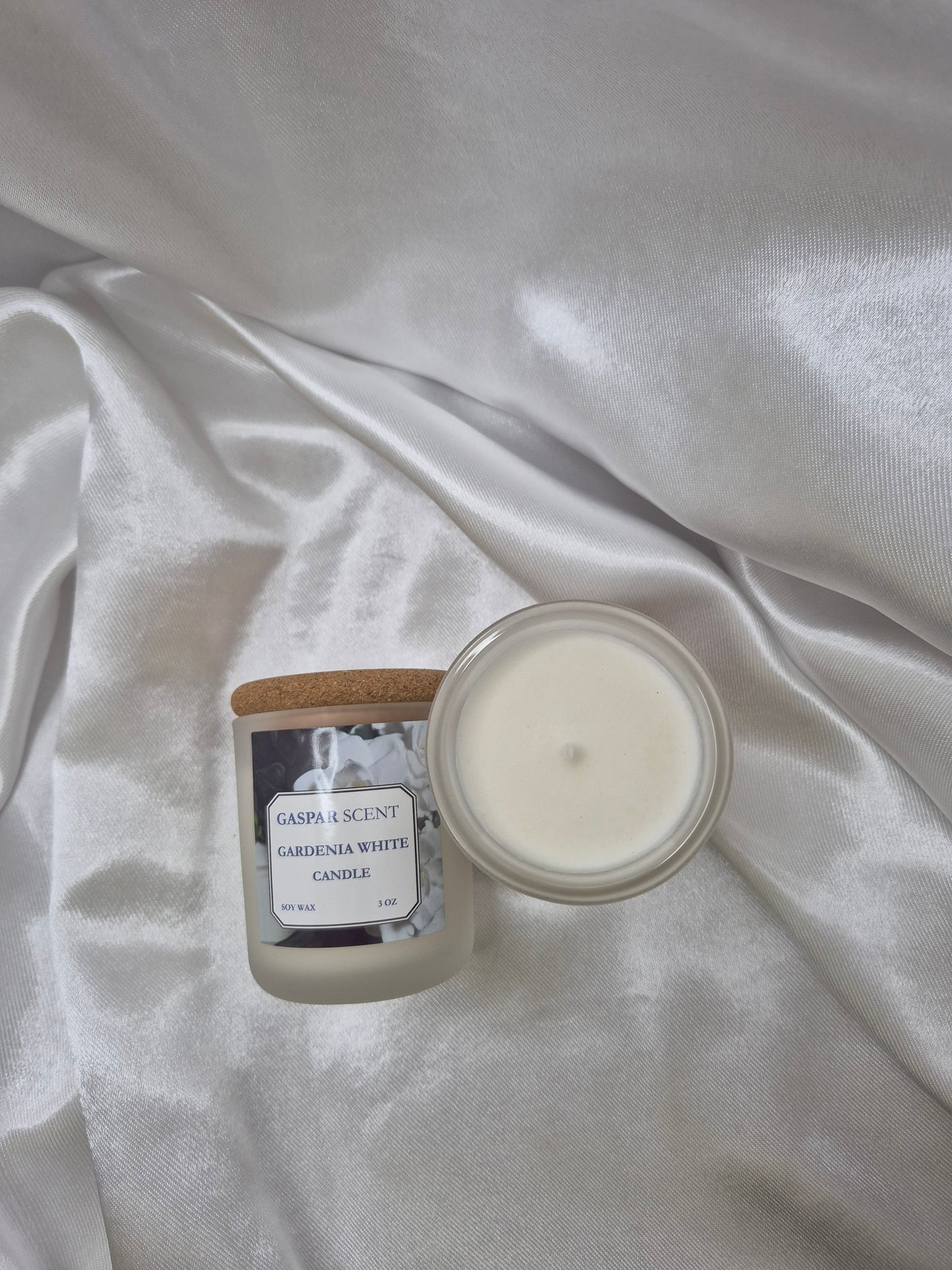 VELA DE GARDENIA BLANCA