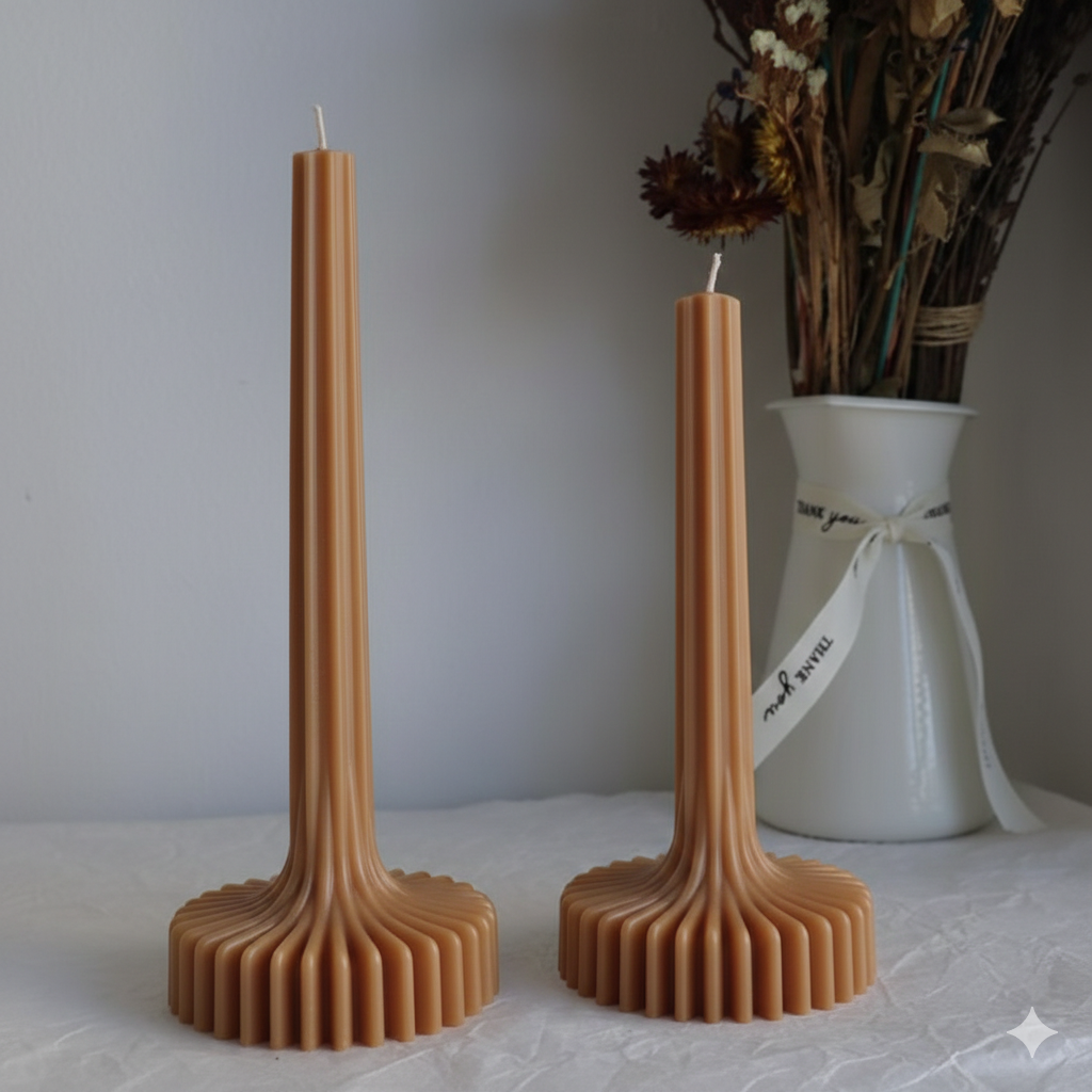 VELA COLUMNA PLISADA