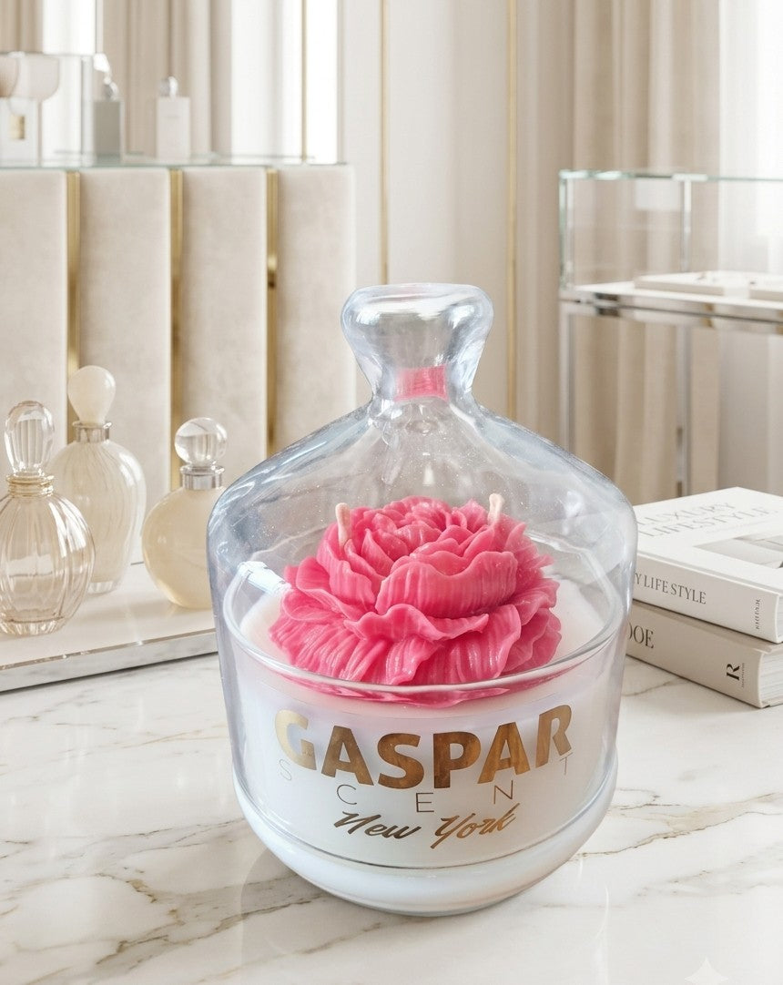 VELA FLOR DE PEONIA