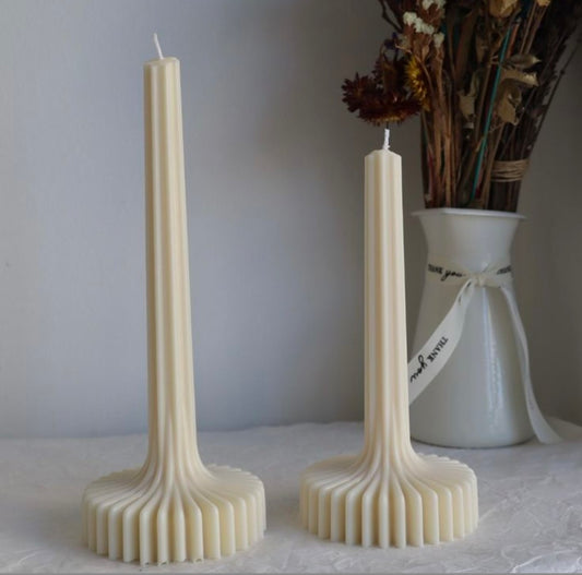 VELA COLUMNA PLISADA