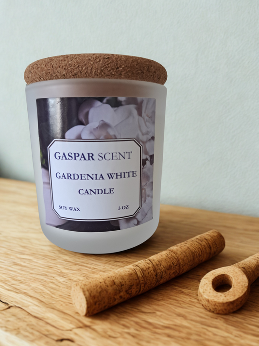 VELA DE GARDENIA BLANCA